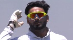 Rishabh Pant, India vs AUs