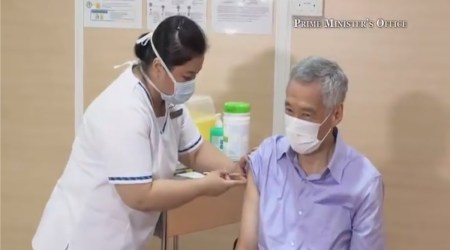 Lee Hsien Loong, Singapore, Lee Hsien Loong COVID-19 Vaccine