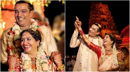 Sunitha Upadrasta and Rama Krishna Veerapaneni wedding photos