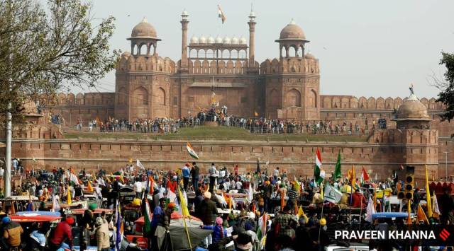 Thousands of farmers broke barriers, clashed with police and entered New Delhi from various points to lay siege to the Red Fort on Republic Day. 