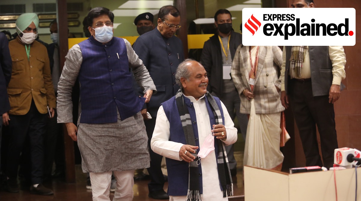 Govt farmer talks, Farmer protests, Farm laws, Farm laws explained, SC on farmers protest, Indian Express