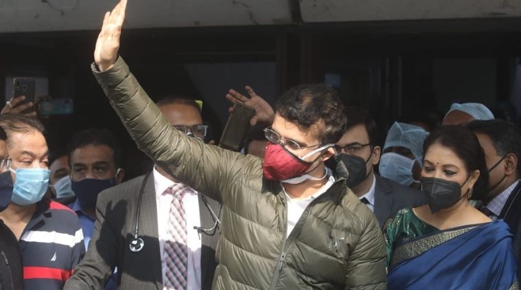 Sourav Ganguly, Sourav Ganguly discharged, Sourav Ganguly released, Sourav Ganguly heart attack, Sourav Ganguly woodlands hospital