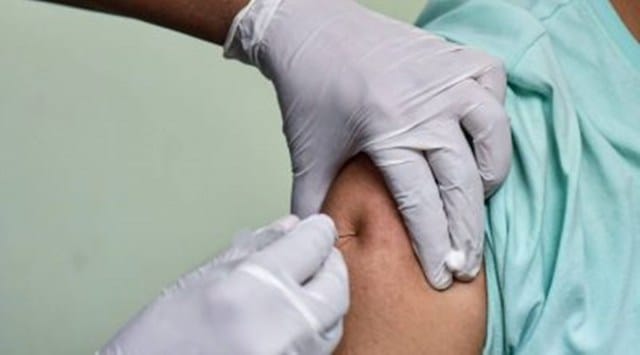 At the district hospital in Aundh, a total of 35 healthcare workers got the Covaxin dose and at Solapur Government Medical College, another centre where the Bharat Biotech vaccine was administered, a total of 54 got the shot. (PTI Photo/Shailendra Bhojak)