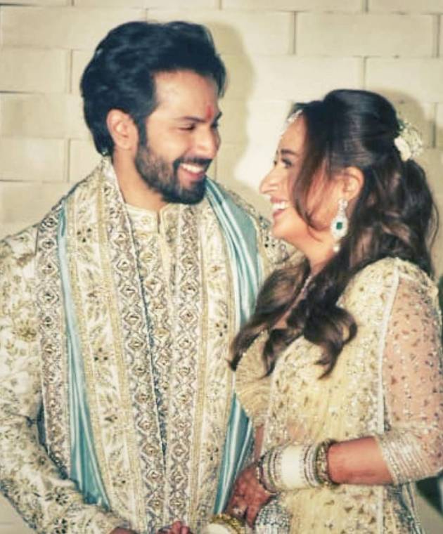 varun dhawan with natasha dalal