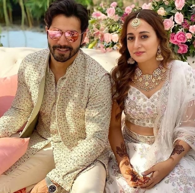 Varun, Natasha sangeet