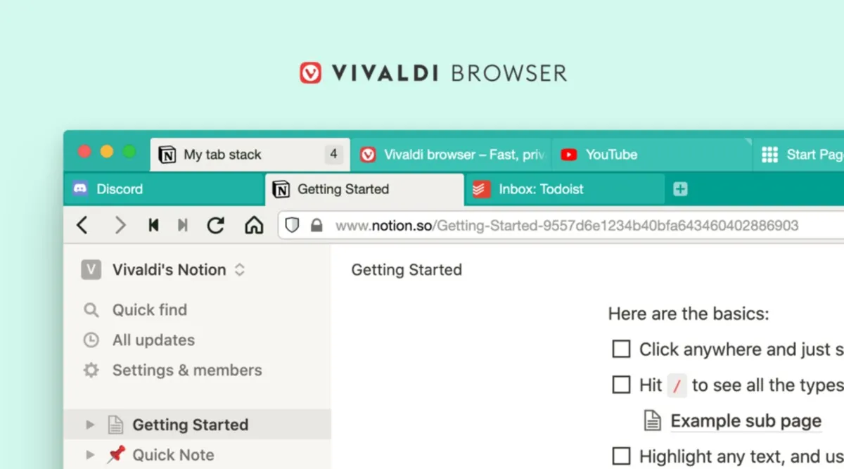 Vivaldi, Vivaldi Browser, Vivaldi Browser features,