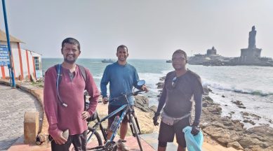 Mumbai To Kanyakumari Distance By Road Working From Cycle': Three Friends Pedal From Mumbai To Kanyakumari Without  Giving Office A Miss | Trending News,The Indian Express