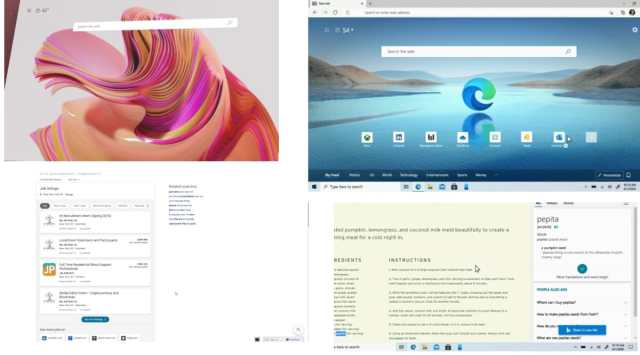 Microsoft has launched a new update which  brings a host of new features to its Edge browser ( image source : Microsoft )