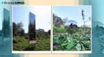 ahmedabad monolith, ahmedabad monolith disappear, india monolith vanishes, india monolith, monoliths, ahmedabad monolith replaced sphere, viral news, odd news, indian express