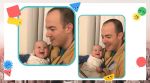 baby, baby reacts to dad, dad Disney voices, baby father video, cute baby videos, trending, indian express, indian express news