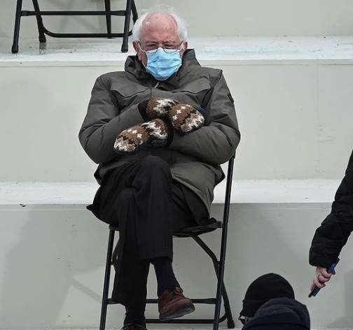 Know The Heartwarming Story Behind Bernie Sanders Viral Inauguration Day Mittens Life Style 