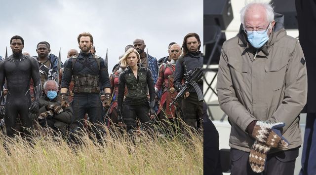 bernie sanders, bernie sanders memes, bernie sanders react to his memes, bernie mitten memes, sanders in chair memes, bernie sanders chair memes, viral news, trending news, indian express news