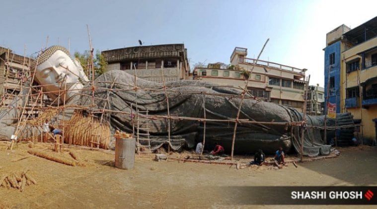 The largest Buddha statue in India is being made in Kolkata | India ...