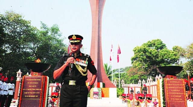 The renovated National War Memorial was inaugurated by Lt Gen C P Mohanty, AVSM, SM, VSM, General Officer Commanding-in-Chief, Southern Command on Friday. (Express Photo by Arul Horizon)