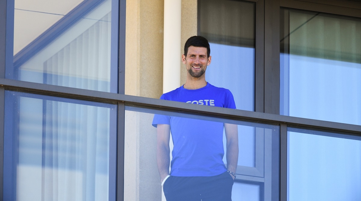 What is happening with Novak Djokovic in Australia