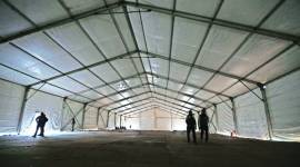 For farmers protesting at Tikri, a makeshift shelter with 800 beds, washrooms