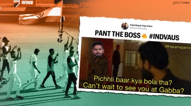 gabba test, ind vs aus, border gavaskar trophy, time paine, rishbabh pant, india win gabba test, india gabba test memes, viral news, cricket news, indian express