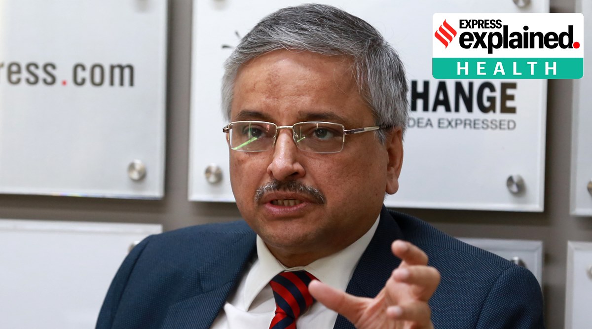 AIIMS Director Dr Randeep Guleria. (Express Photo: Amit Mehra, File)