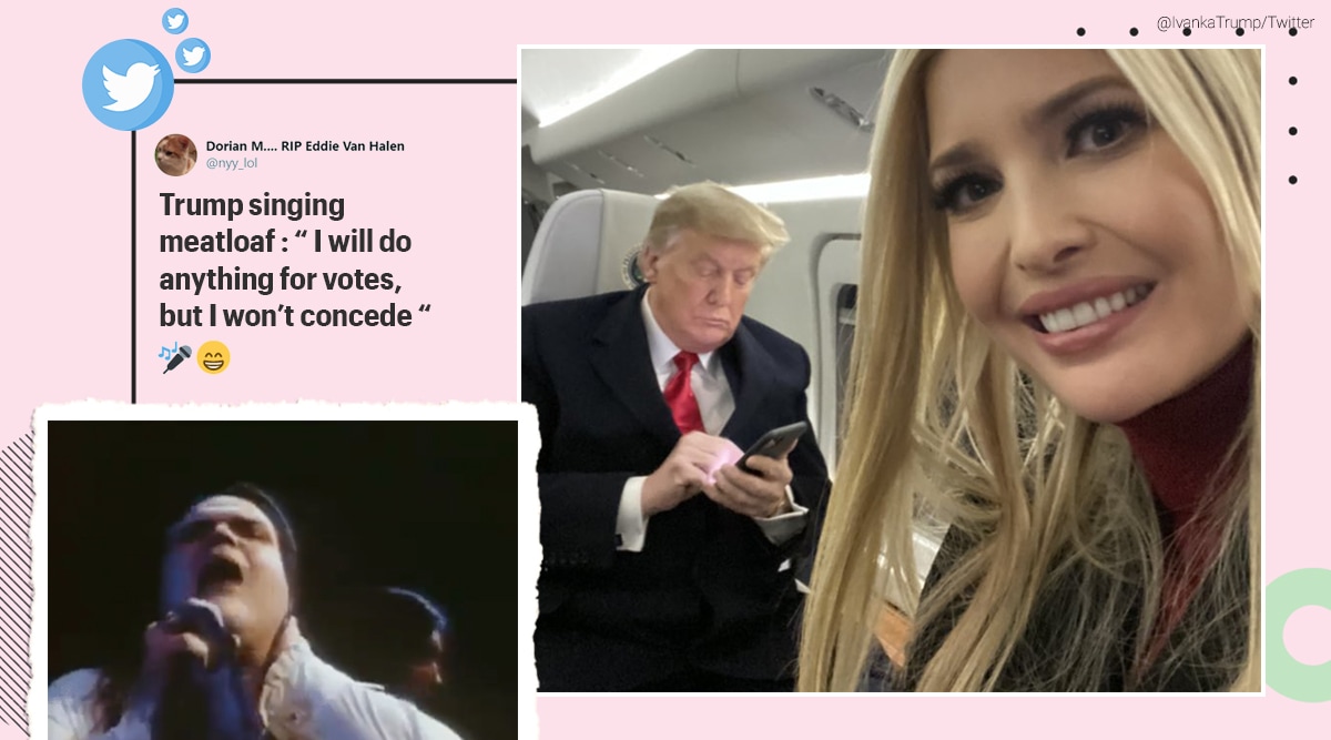 Ivanka Trump etiqueta a la cantante Meat Loaf en la foto en lugar de su padre, los internautas responden con bromas