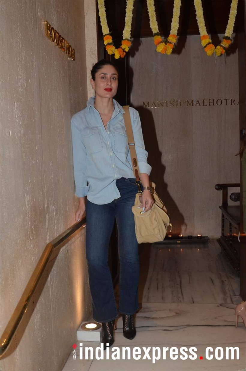 Kareena Kapoor Steps Out in a Retro Chic Look - Masala