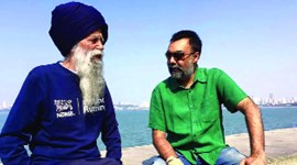 Turbaned Tornado, Fauja Singh, Fauja Singh biopic, Khushwant Singh, Khushwant Singh book on Fauja Singh, Chandigarh city news, Indian Express news