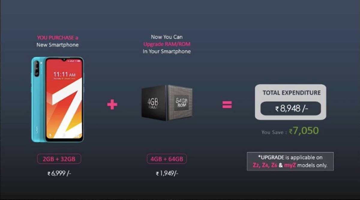 Lava Z Series Mobile Phones Launched: Price in India, Specifications ...