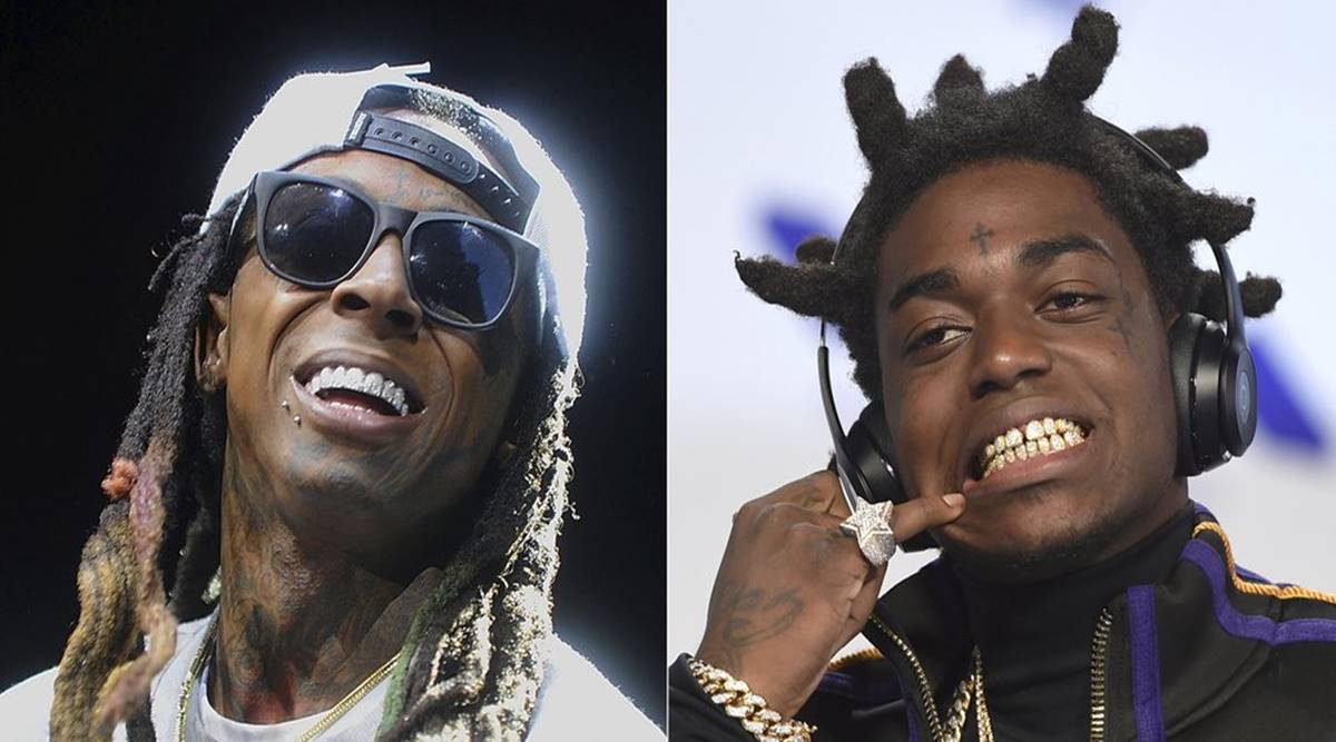 Rappers Lil Wayne and Kodak Black