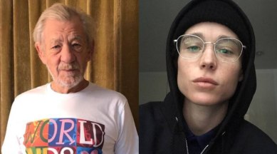 sir ian mckellen, elliot page
