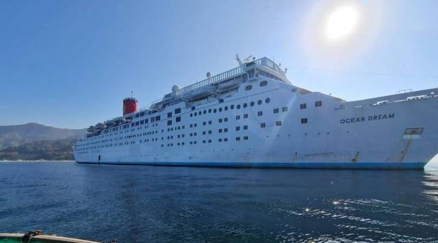 Hit by Covid, luxury cruise liners queue up at Alang