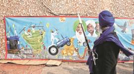Here from Punjab, a painter and his work