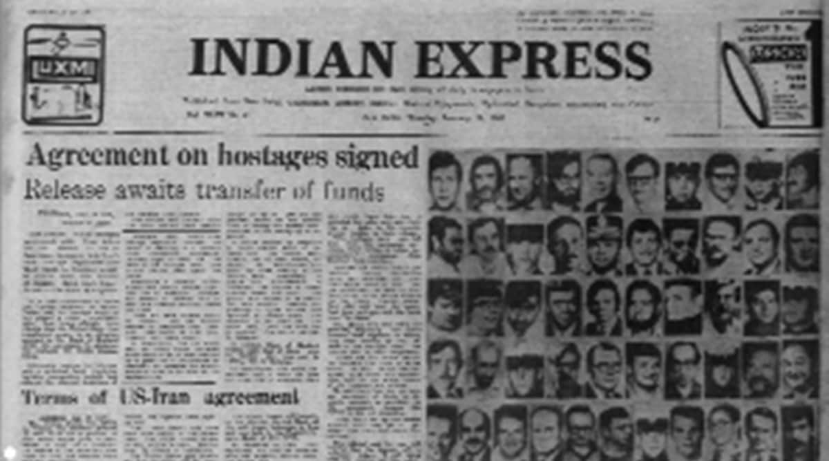 Iran-US deal, American hostages release, Iranian negotiator, Forty Years Ago, Indian express news