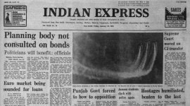 black money, Planning Commission, Bond Controversy, Finance Ministry, Forty Years Ago, Indian express news