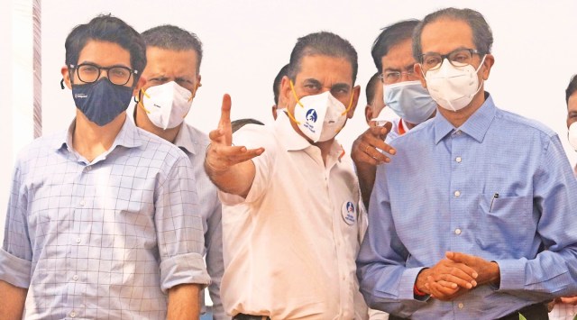 Uddhav Thackeray, Coastal road project, tunnel boring machine, TBM, Mumbai’s development, Mumbai news, Maharashtra news, Indian express news