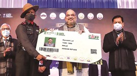 Amit Shah, Ayushman scheme, Assam election, Assam government, Guwahati news, Assam news, Indian express news