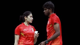 badminton match, Ashwini Ponappa, Satwiksairaj Rankireddy, Thailand Super 1000 series, Covid chaos, sports news, Indian express news