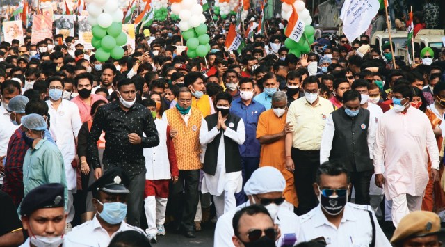 Abishek Banerjee, Swami Vivekananda’s birth anniversary, Trinamool Congress, TMC rally, Kolkata news, Bengal news, Indian express news