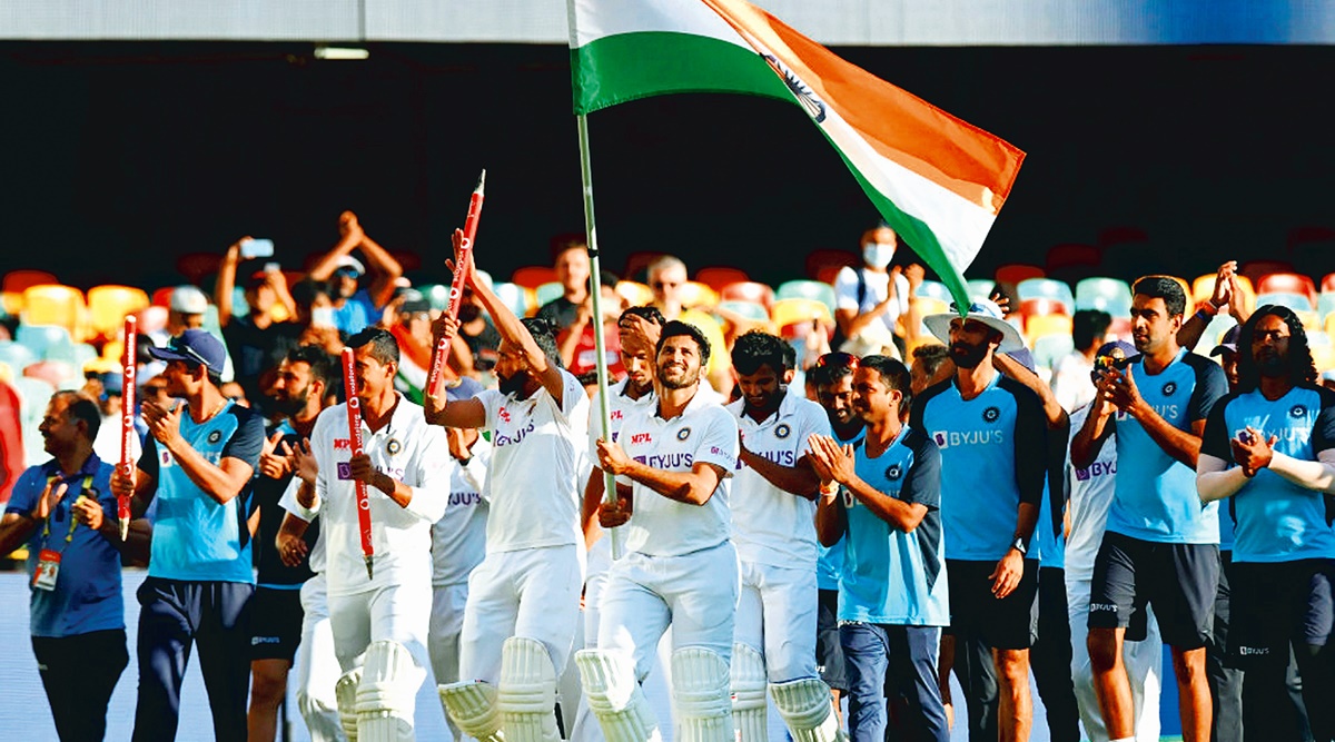Indian cricket team, Brisbane Test win, Ind vs Aus test, Indian series win, Australia test tour, World test championship, Sports news, Indian express news