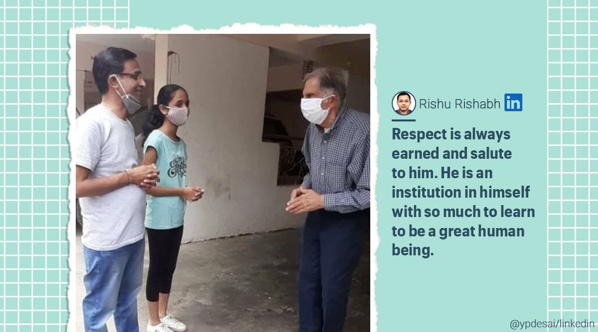 Ratan Tata travels to Pune to meet ailing former employee, wins praise from  netizens | Trending News,The Indian Express