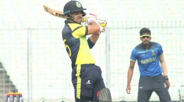 Riyan Parag scored 77 off 54 balls. (BCCI Photo)