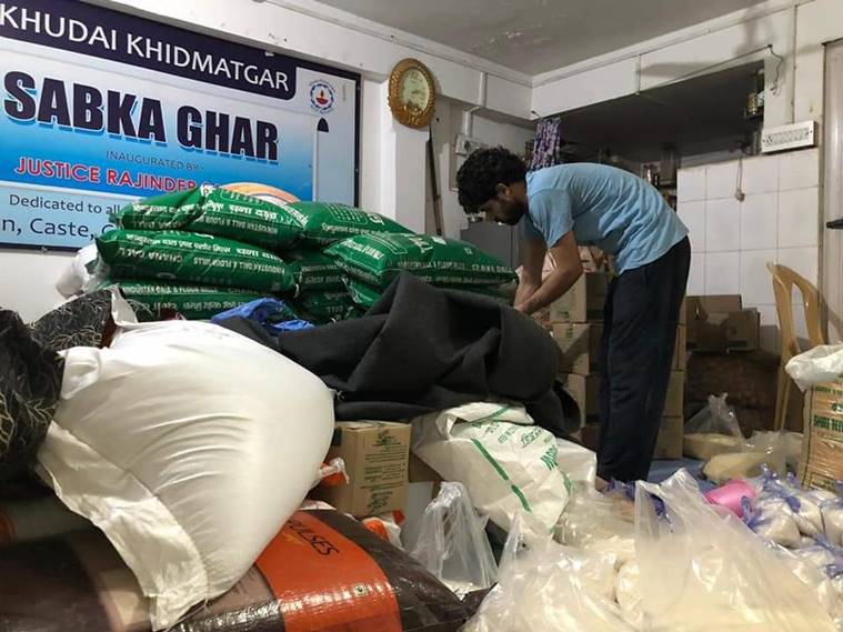 namaz in Mathura temple, muslim man temple namaz, faisal khan, khudai khidmatgar, faisal khan arrest namaz in temple, indian express