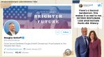 Douglas Emhoff, second gentleman twitter account, first male second spouse, kamala harris husband twitter account, us second spouse account, viral news, indian express