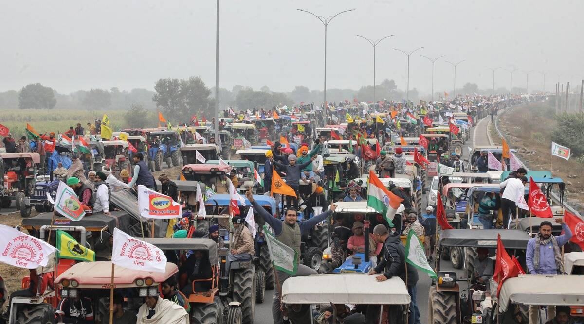 Farmer unions say they will go ahead with tractor march in Delhi on  Republic Day | India News,The Indian Express
