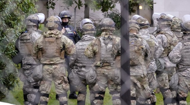 US Capitol Hill, US Capitol Hill violence, US Presidential inauguration, National Guards, Donald Trump, US Capitol Hill security, World news, Indian Express