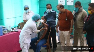 Over 15,000 in Bengal get shots, target short by 25%