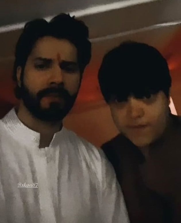 varun with Kavish Majmudar