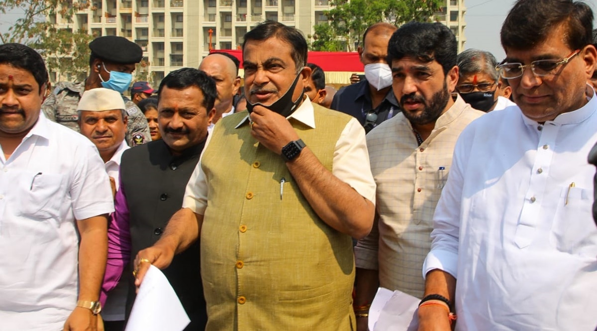 Nitin Gadkari, Chandni Chowk flyover, Pune flyover, Pune Municipal Corporation, National Highway Authority of India, Union Road Transport and Highway Minister, Mayor Murlidhar Mohol, pune news, indian express