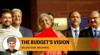 budget, budget 2021, budget highlights, budget income tax, corona impact on economy, Atmanirbhar Bharat Mission, Indian economy, finance sectors, health sectors, Modi govt Flagship schemes, Arjun Ram Meghwal, express columns