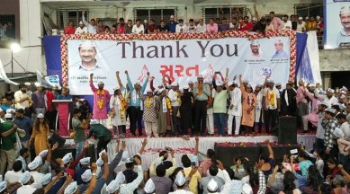 Surat Municipal Corporation, BJP Gujarat, AAP Gujarat, Gujarat news, Gujarat municpal elections, Gujarat local body polls, Surat local body polls, india news, indian express