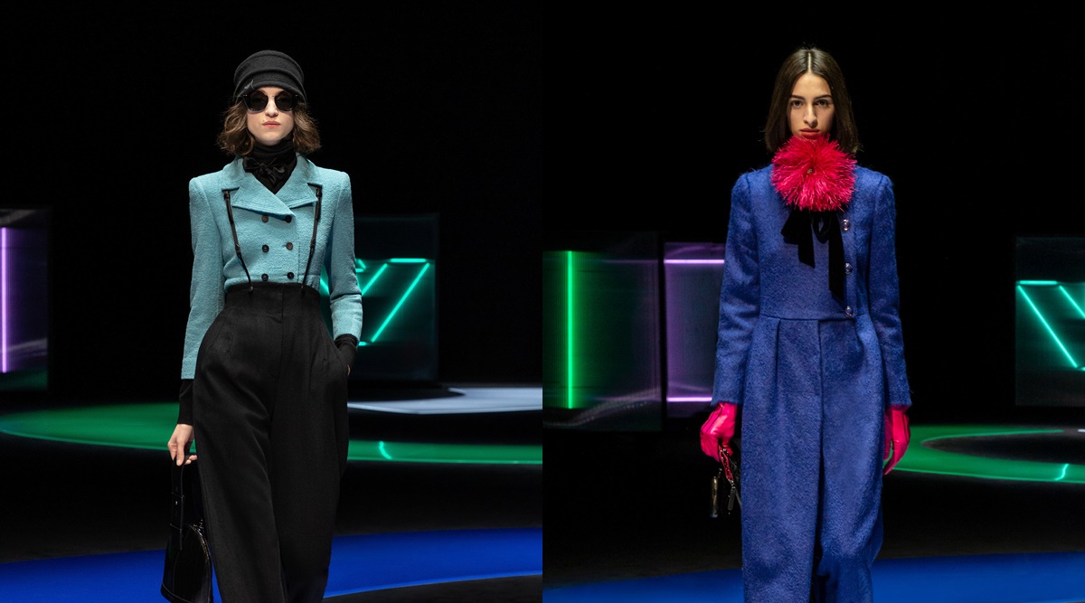 Emporio Armani nods to 1980s in fall line at Milan Fashion Week | Lifestyle  News,The Indian Express