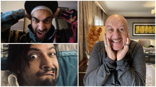 anupam kher, ali fazal, pulkit samrat are you fine challenge